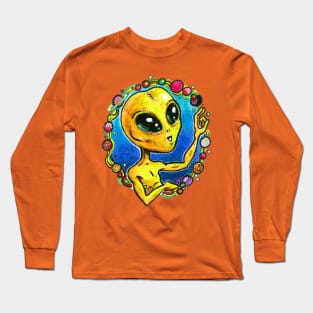 Alien Wreath Long Sleeve T-Shirt